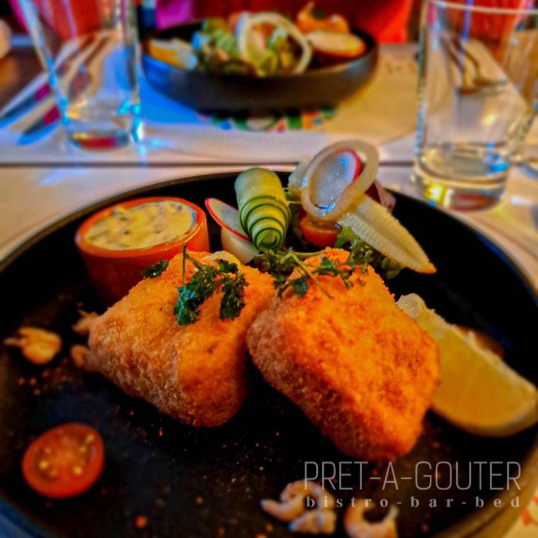 Hotel Pret A Gouter Bistro Bar Bed Bolderberg Exterior foto